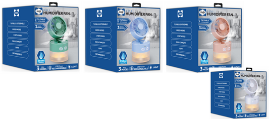 2in1 Table Fan/Humidifier - AC SL-HW-FN-004-AC