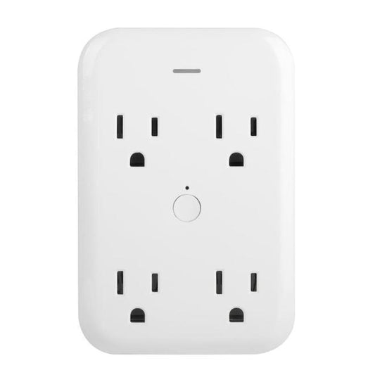 Globe WiFi Electric 4 Outlets Smart Plug White 50228