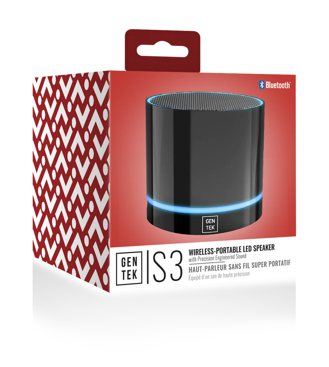 GENTEK S3 PLUS WIRELESS BLUETOOTH PORTABLE SPEAKER- WITH TWO SPEAKERS PAIRING FOR STEREO EFFECT