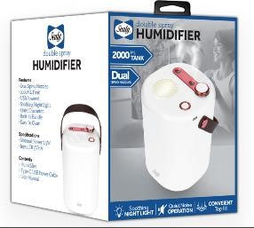 Dual Humidifier w/ Handle - CR SL-HW-HU-114-WT