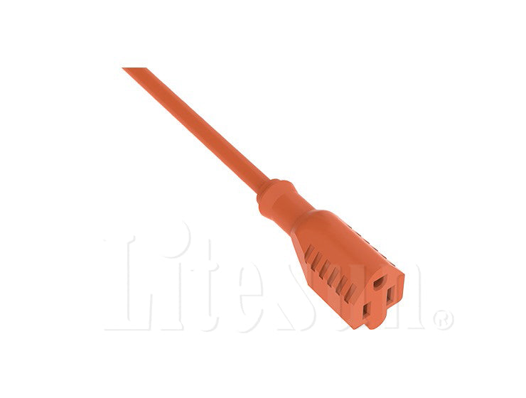 1 Outlet 3 Wire Grounded Cord