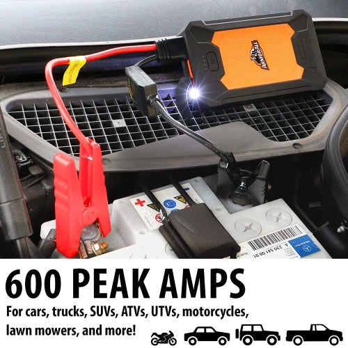 KIT DE DÉMARRAGE JUMP ET BANQUE D'ALIMENTATION (6000MAH)