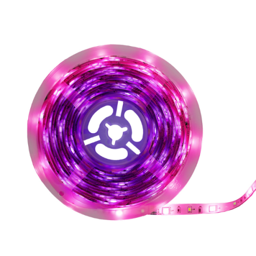 MLB7-2049-RGB 32.8FT Sound-Reactive RGB LED Amplifier Light Strip, Customizable Multicolor Lighting, Remote Control