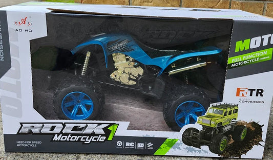 REMOTE-CONTROLLED – ALL-TERRAIN RC WITH CHARGER ASST – REMOTE-CONTROLLED / On land 911-580A-BLU