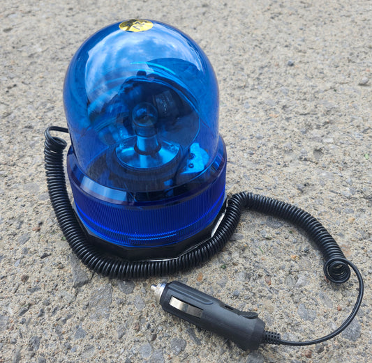 Blue Revolving Warning  Emergency Magnetic  Light GS1400B