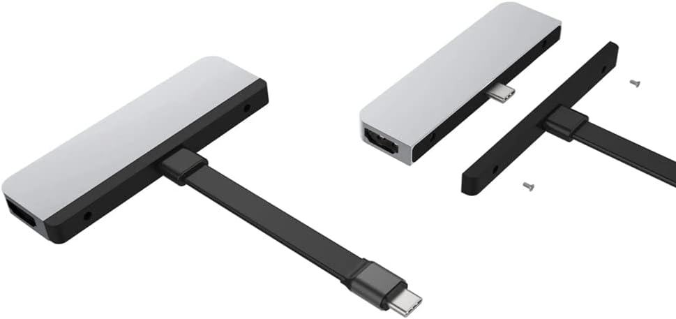 TARGUS HyperDrive 6-in-1 USB-C Hub/Silver HD319B-SILVER