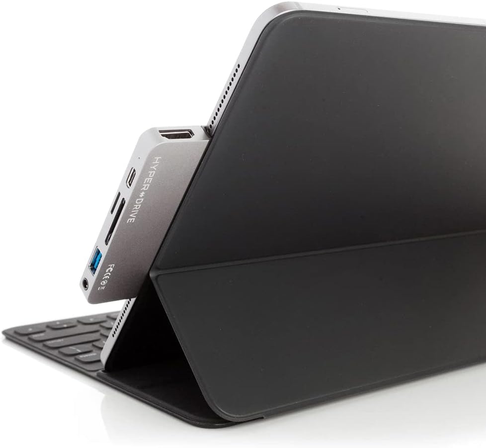 TARGUS HyperDrive 6-in-1 USB-C Hub/Silver HD319B-SILVER