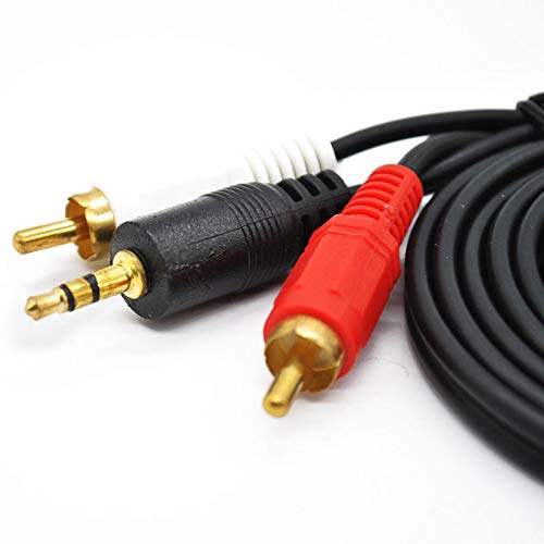 3.5mm Stereo Male to 2 RCA Y Cable