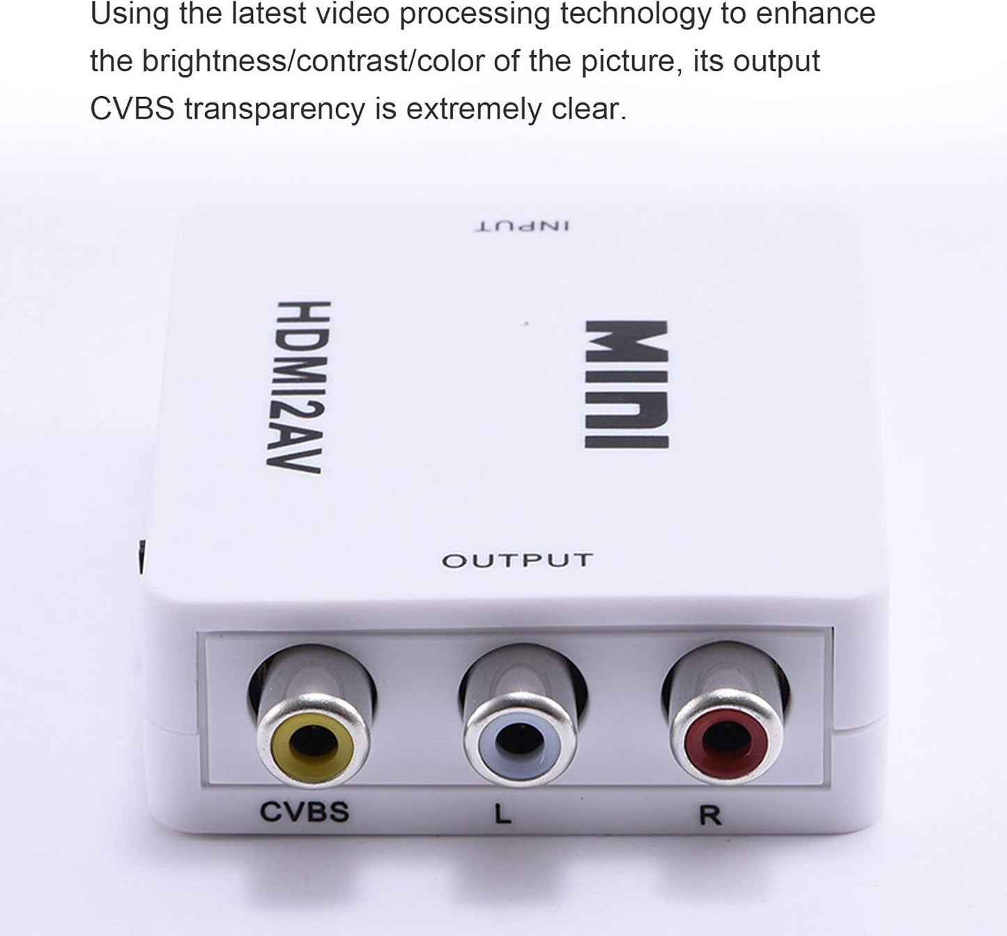 CONVERTISSEUR D'ENTRÉE HDMI VERS SORTIE COMPOSITE