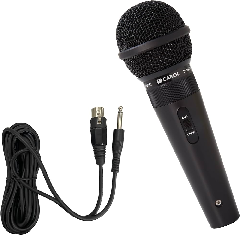 Dynamic uni- directional cardioid microphone for vocal amplification