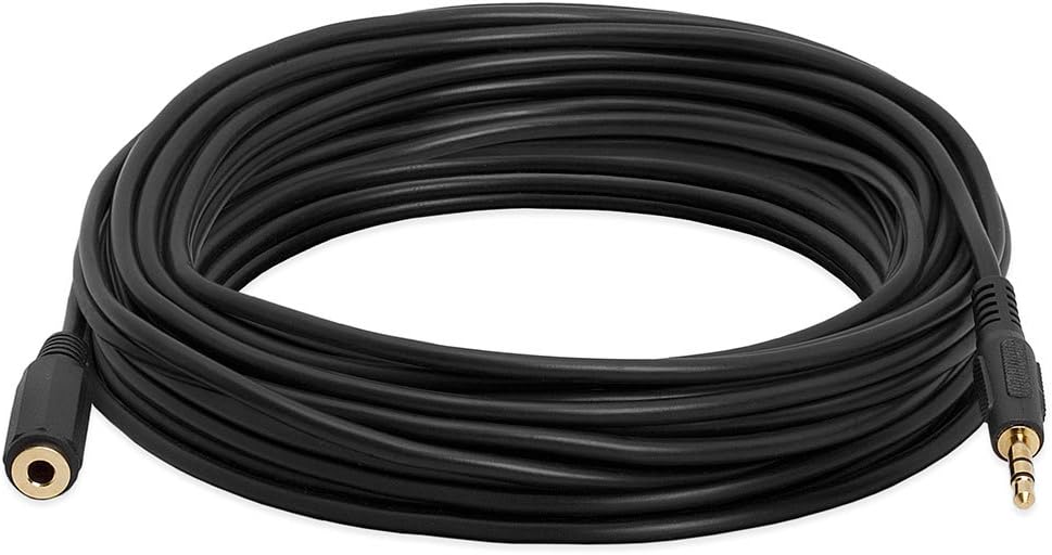 3.5mm Male to 3.5mm Female Stereo Aux Extension Cable
