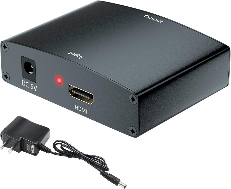 HDMI to Component Converter, 1080P HDMI to YPBPR + R/L Audio Adapter, 241042