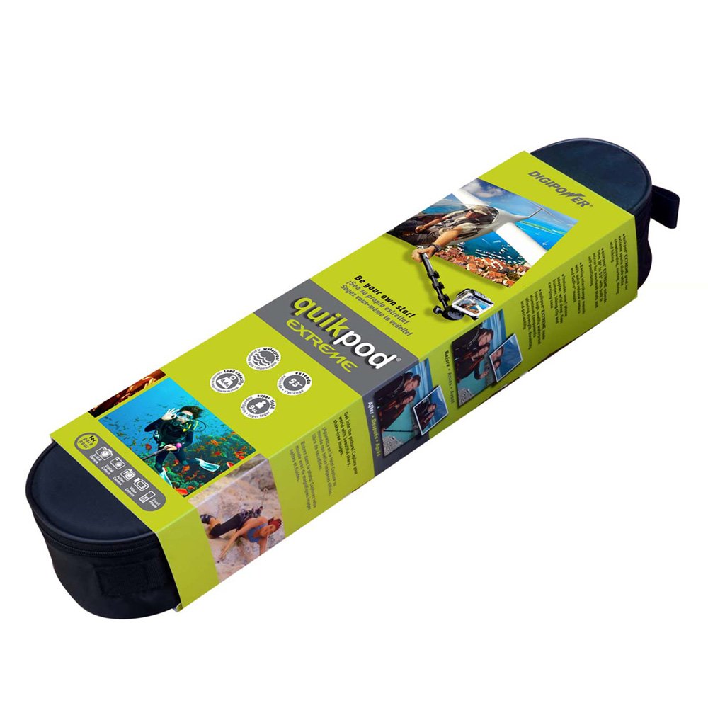 Digi power 53 inches GoPro Monopod TP-QPXT (Black)