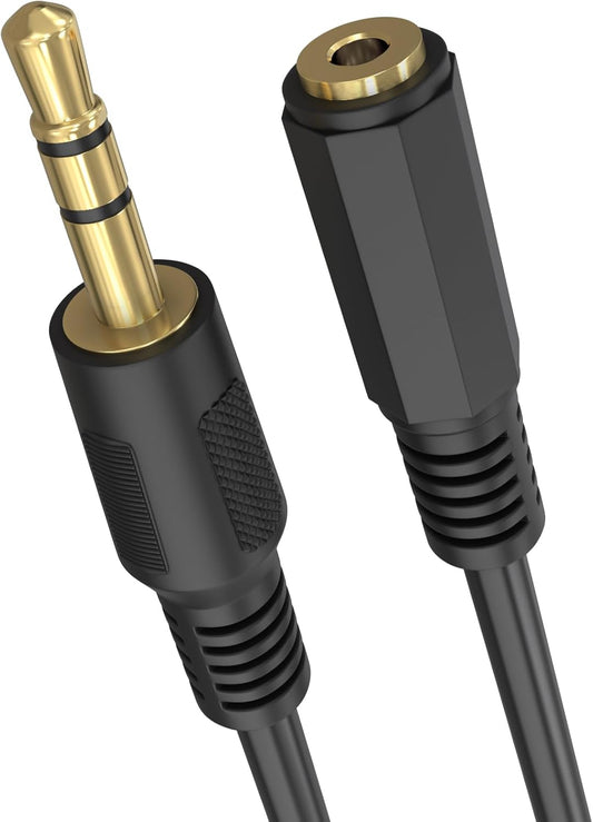 20FT STEREOHEADPHONE EXT.CORD MALE TO FEMALE AC-108