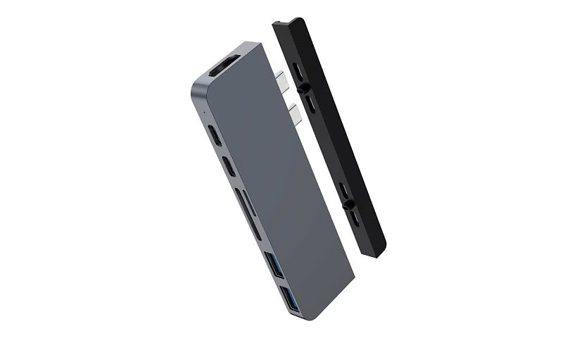Hyper DUO 7-in-2 USB-C Hub HD28C-GRAY