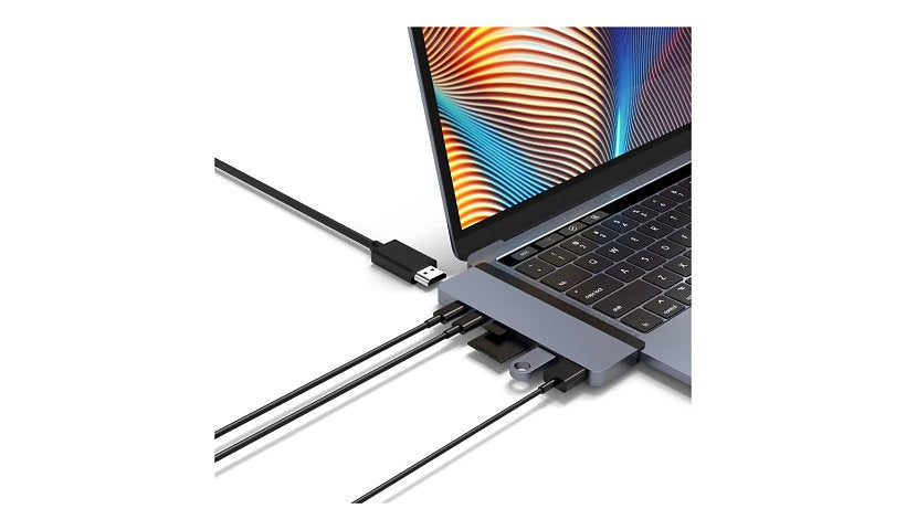 Hyper DUO 7-in-2 USB-C Hub HD28C-GRAY