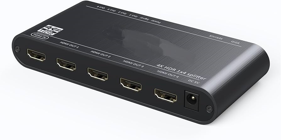HDMI SPLITTER 4 WAY SPLITTER 1X4 HDMI