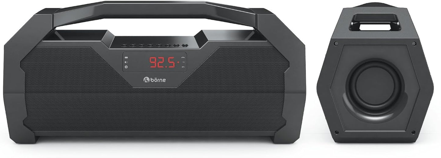 Borne High Power Bluetooth Speaker with LED Light-BTSPK30B