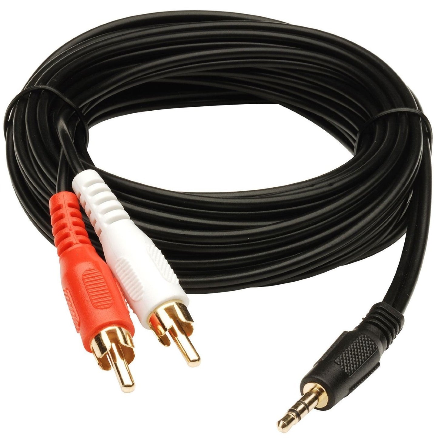 3.5mm Stereo Male to 2 RCA Y Cable
