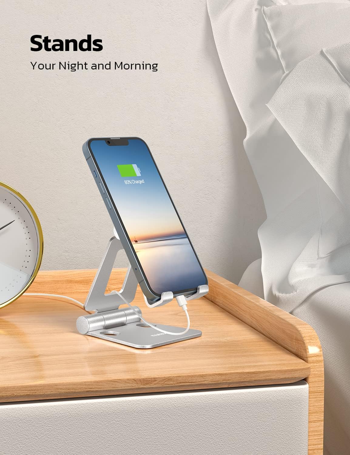 Folding Mobile Phone Desktop Stand