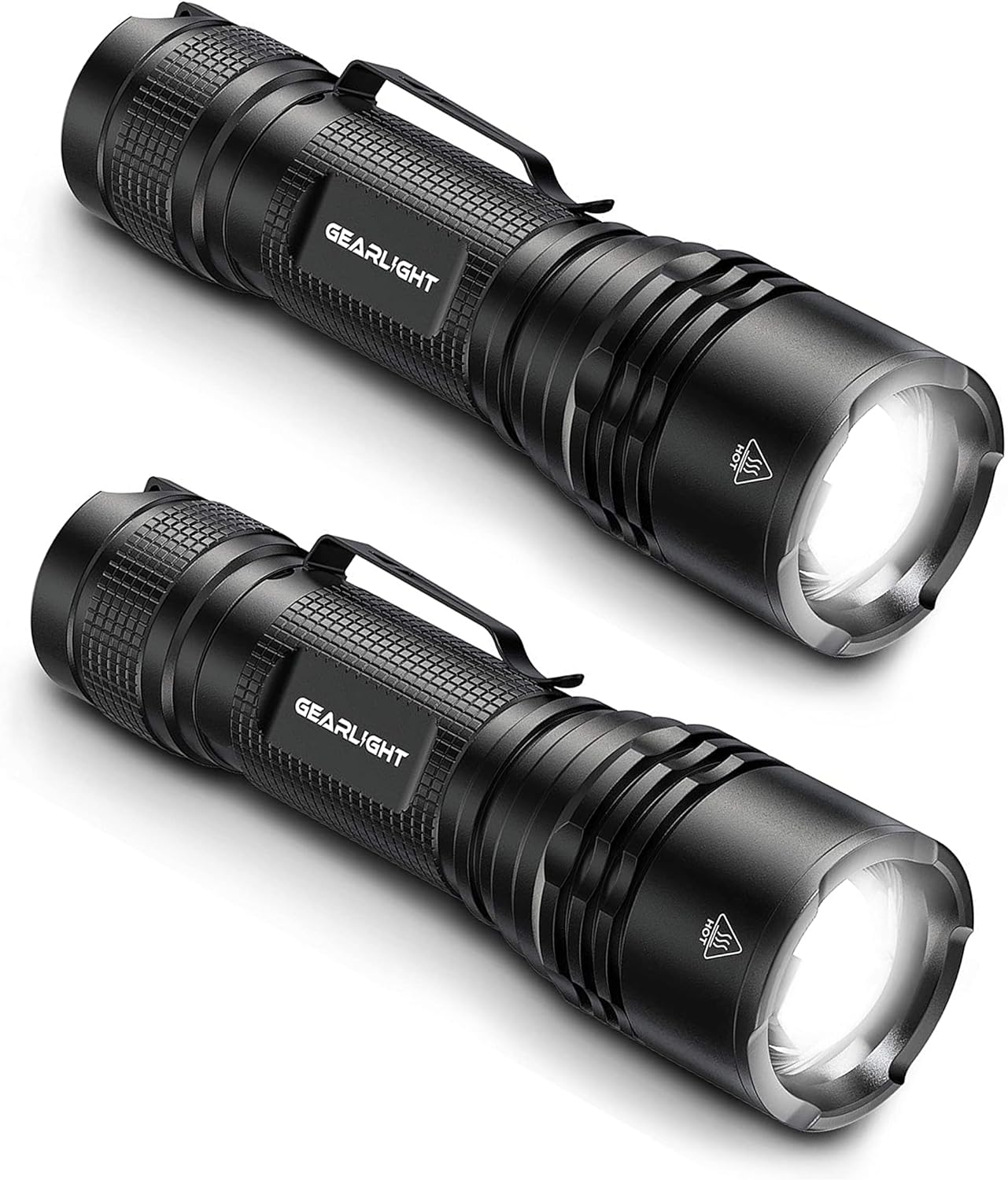 GearLight LED Tactical Flashlights - Pack of 2 -geable Headlight (Copy)