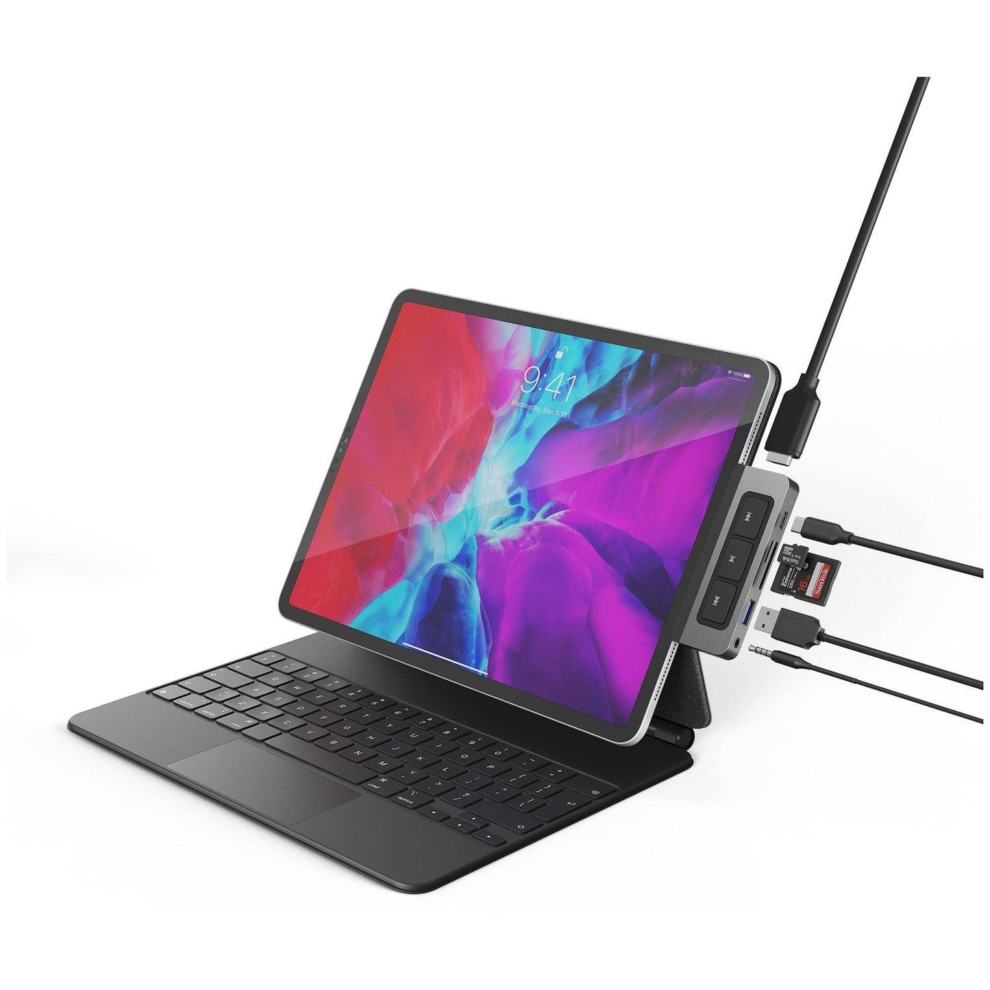 Targus Hyper HyperDrive 6-in-1 USB-C Media Hub HD449