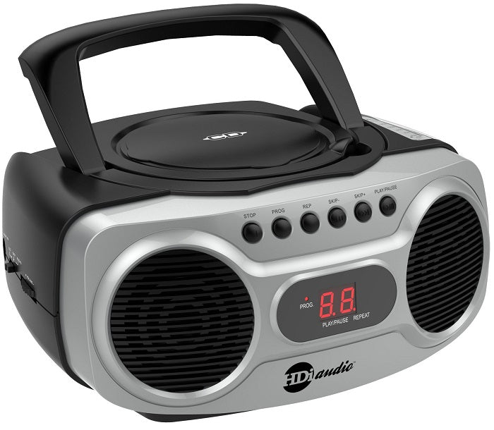 Boombox stéréo portative AM/FM CD (PRO-HDi-CD518-BK)