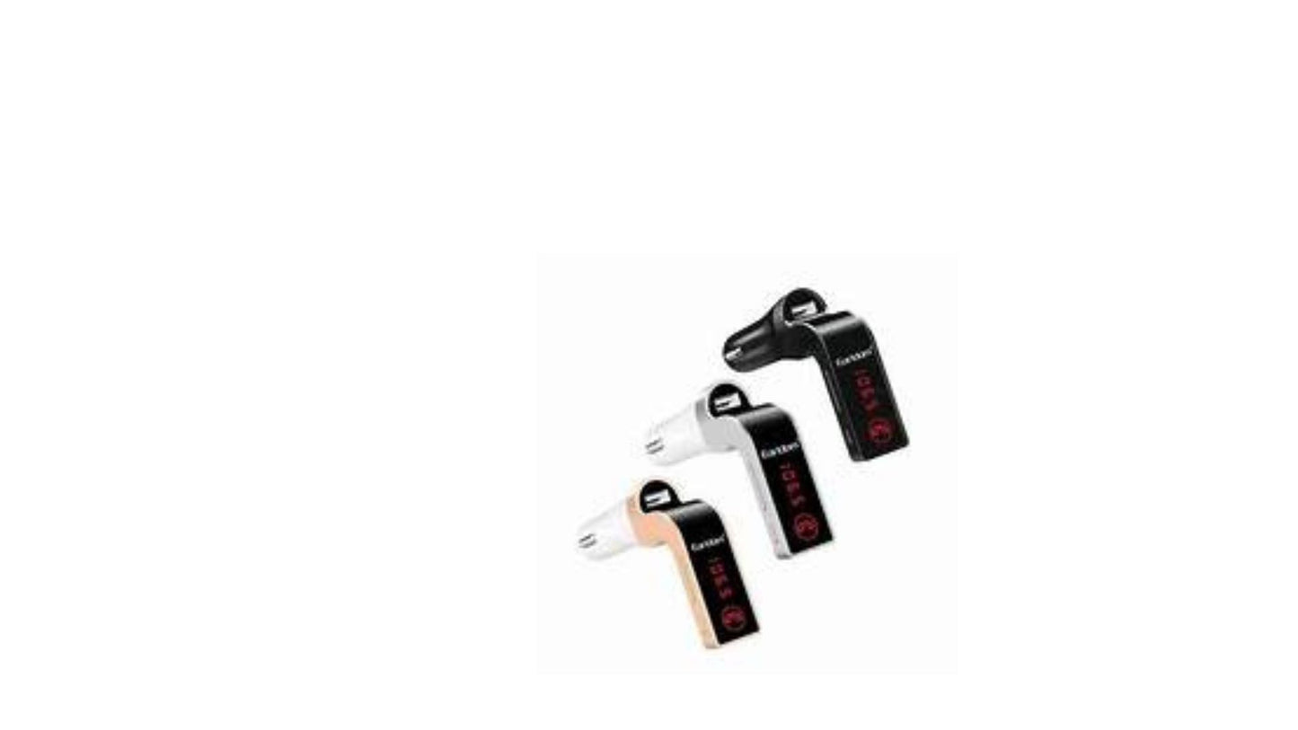Bluetooth Car Kit Handsfree FM Transmitter MP3 Player USB Charger & AUX