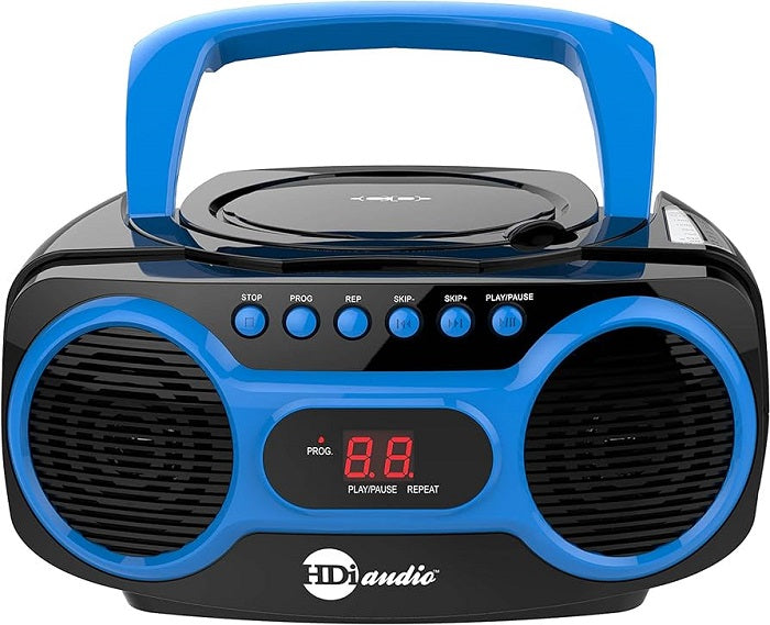 Boombox stéréo portative AM/FM CD (PRO-HDi-CD518-BK)