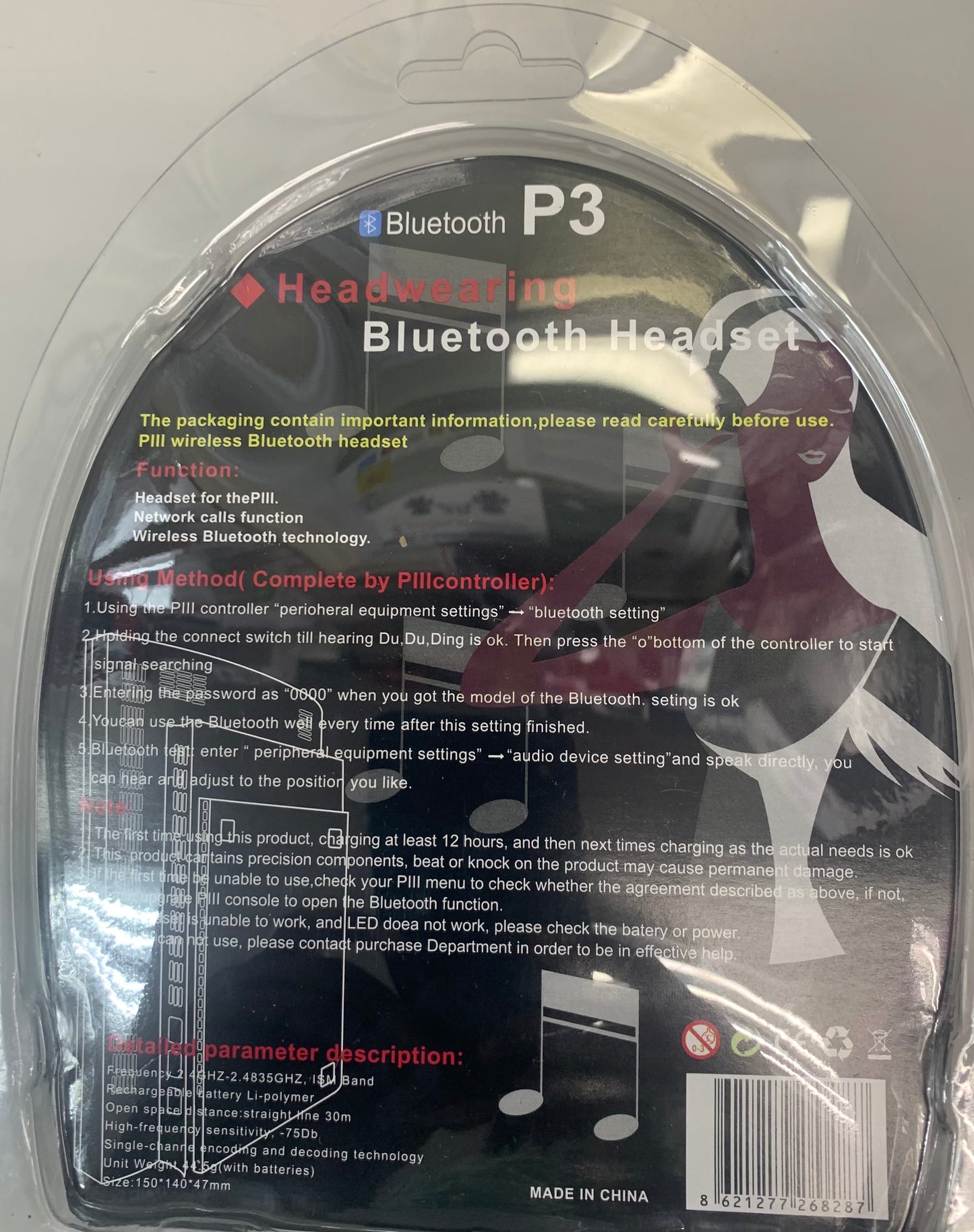 TRUCKER BLUETOOTH HEADSET