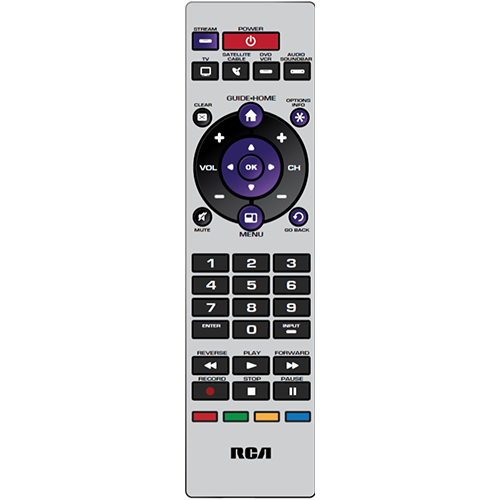 Universal remote 5 device RCA RCRPST05SE