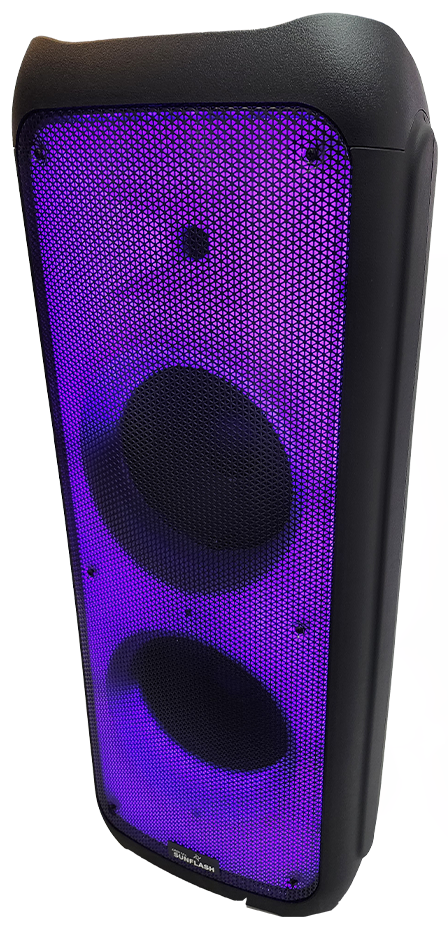 High power 10″x2 Bluetooth 1500W speaker with TWS- SF-2500