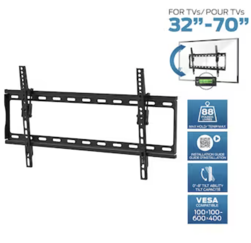 TV Wall Mount - Tilt Motion 32"-70"