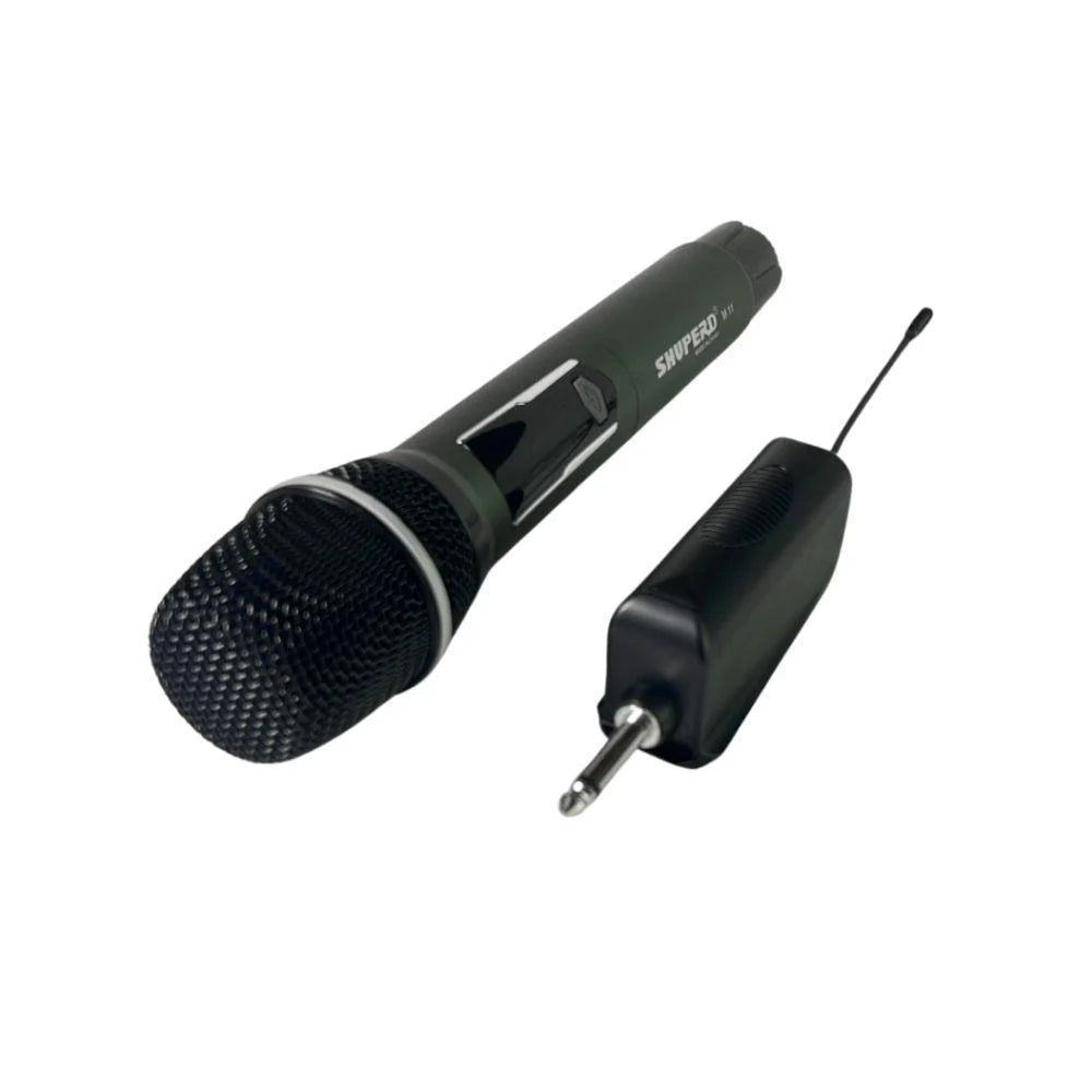 Professional UHF Handheld Wireless Microphone Advanced Digital Rechargeable Battery 96-0252-01