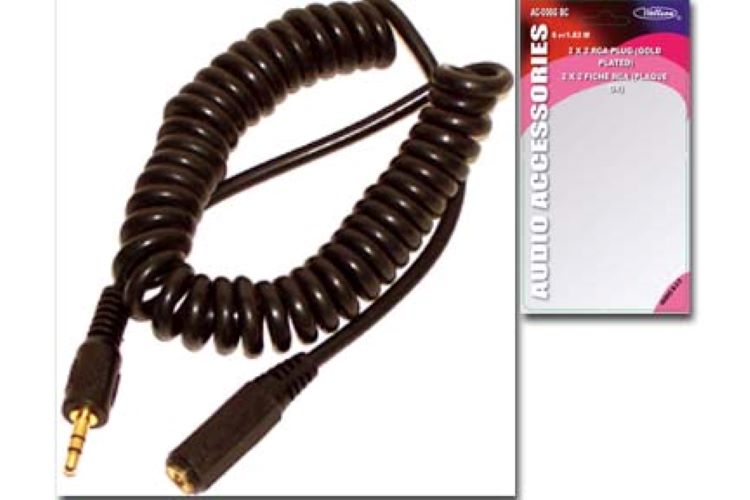 STEREO MICROPHONE EXTENSION CORD 3.5 MM