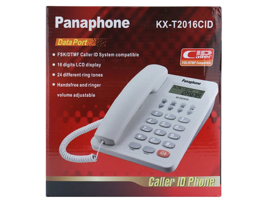 Panaphone With Caller ID-Available in Black & White KX-T2016CID