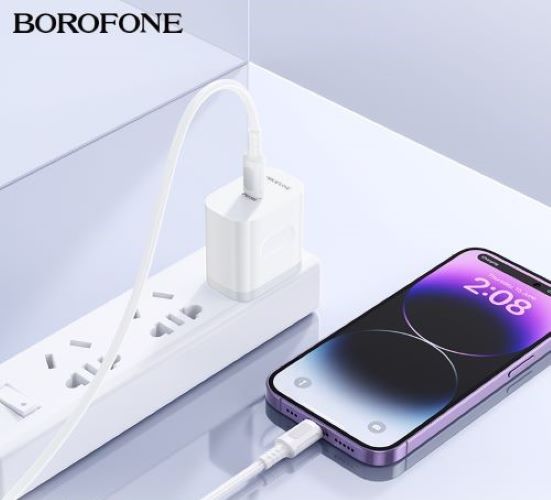 BOROFONE PD20W Charger USB Type-C Plug Fast Charging Head Adapter-BA99