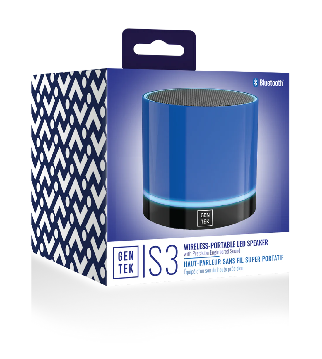 GENTEK S3 PLUS WIRELESS BLUETOOTH PORTABLE SPEAKER- WITH TWO SPEAKERS PAIRING FOR STEREO EFFECT