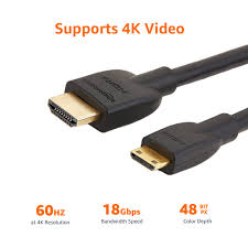 6FT. BRAIDED MINI HDMI CABLE 6FT