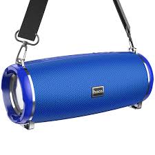 HOCO Extra Bass HC2 Portable Wireless Bluetooth Speaker with LED Lights (Blue)