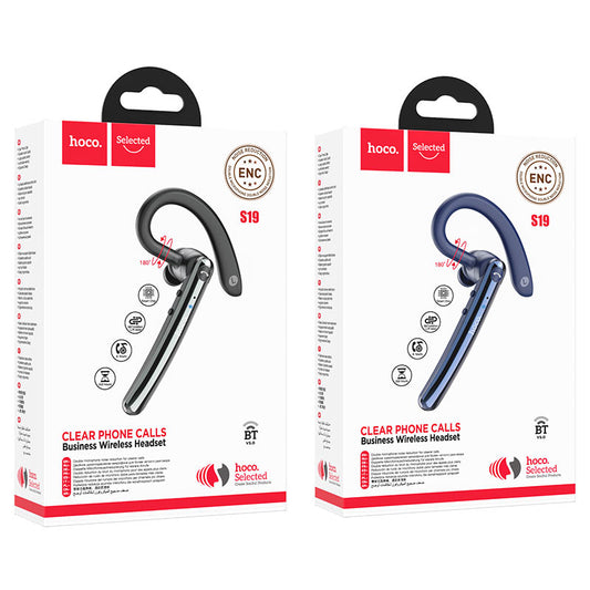 Hoco Business Wireless headset With ENC noise cancelling-S19