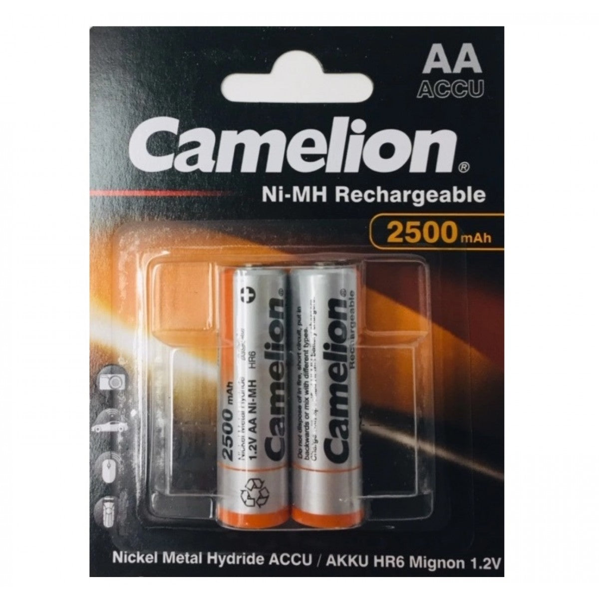 BATTERIE DE RECHARGE NIMH. 2AA(FRW)