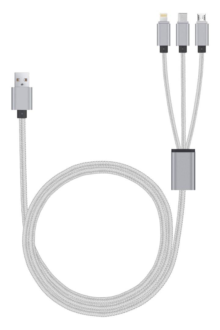 Câble USB 3 en 1
