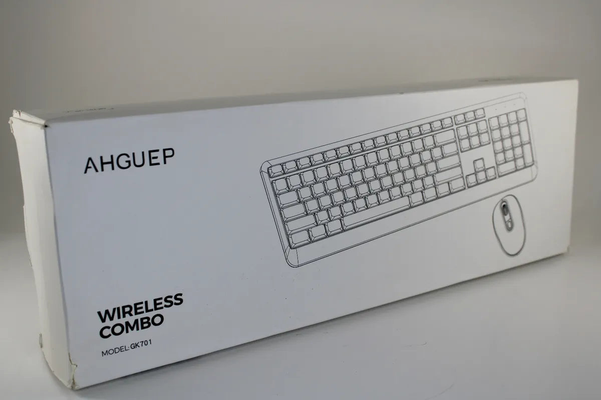 Wireless Keyboard & Mouse Combo - Model: GK701 - BLACK