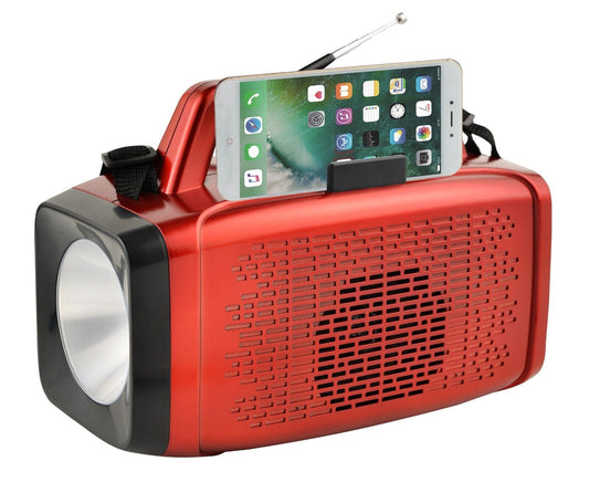SUNFLASH BLUETOOTH SPEAKER WITH LED FLASHLIGHT-Z-100