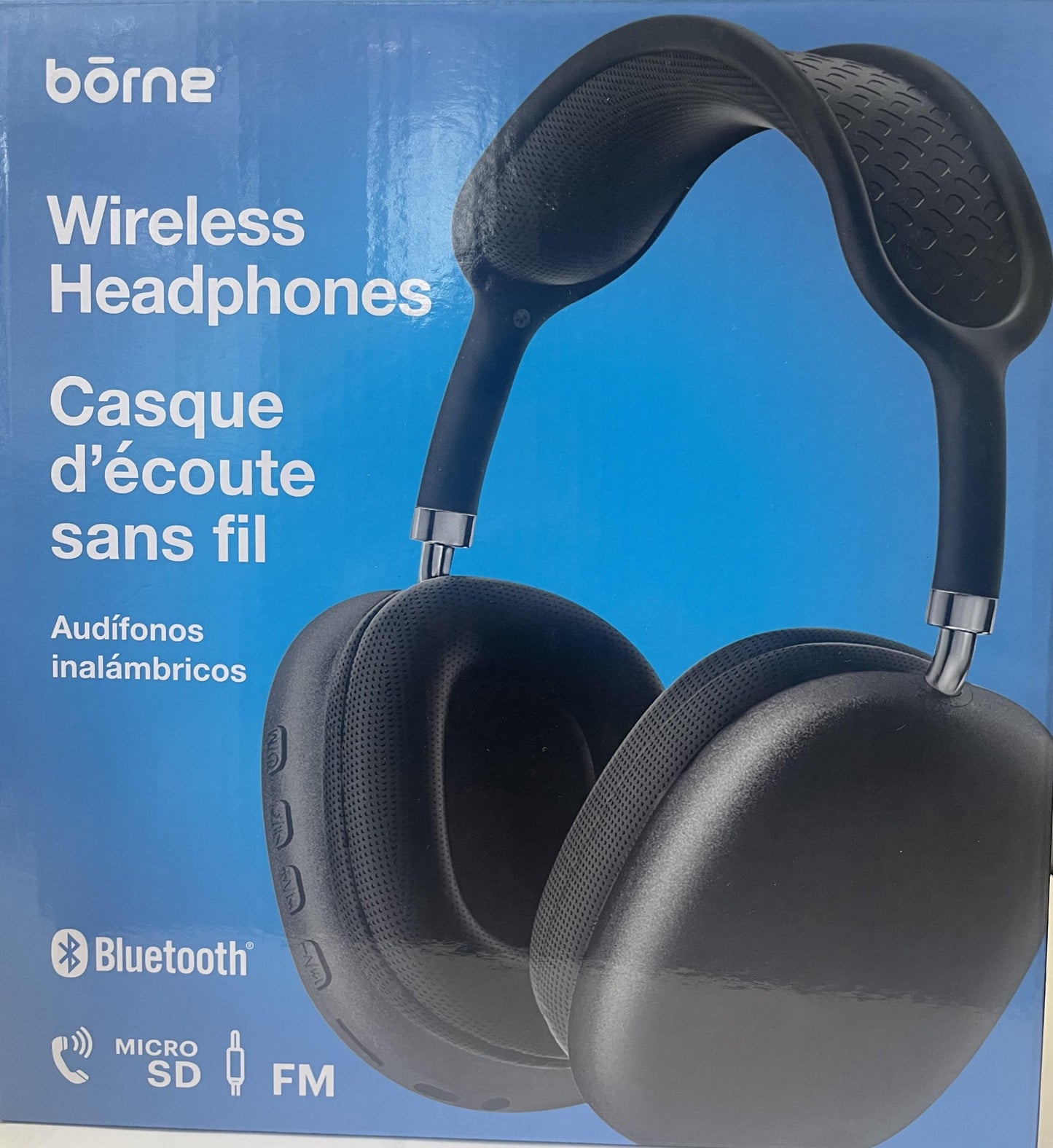 BORNE WIRELESS HEAPHONES BTHP40-GR