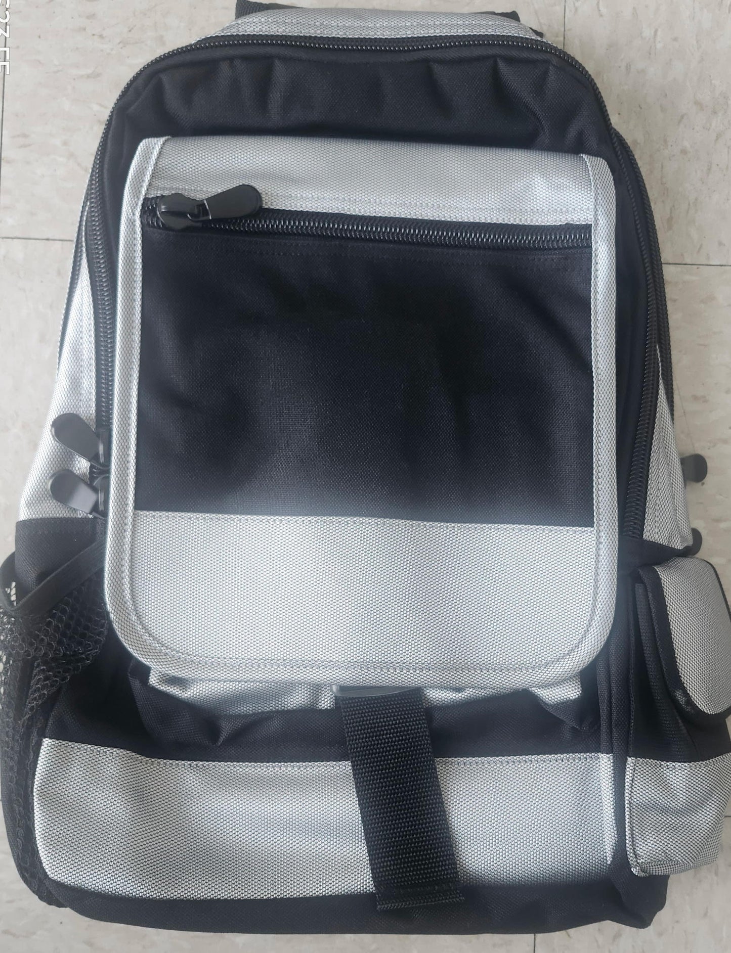 Black & Gray Utility Backpack – Multi-Pocket Daypack Travel School Bag BP2026BK-Special