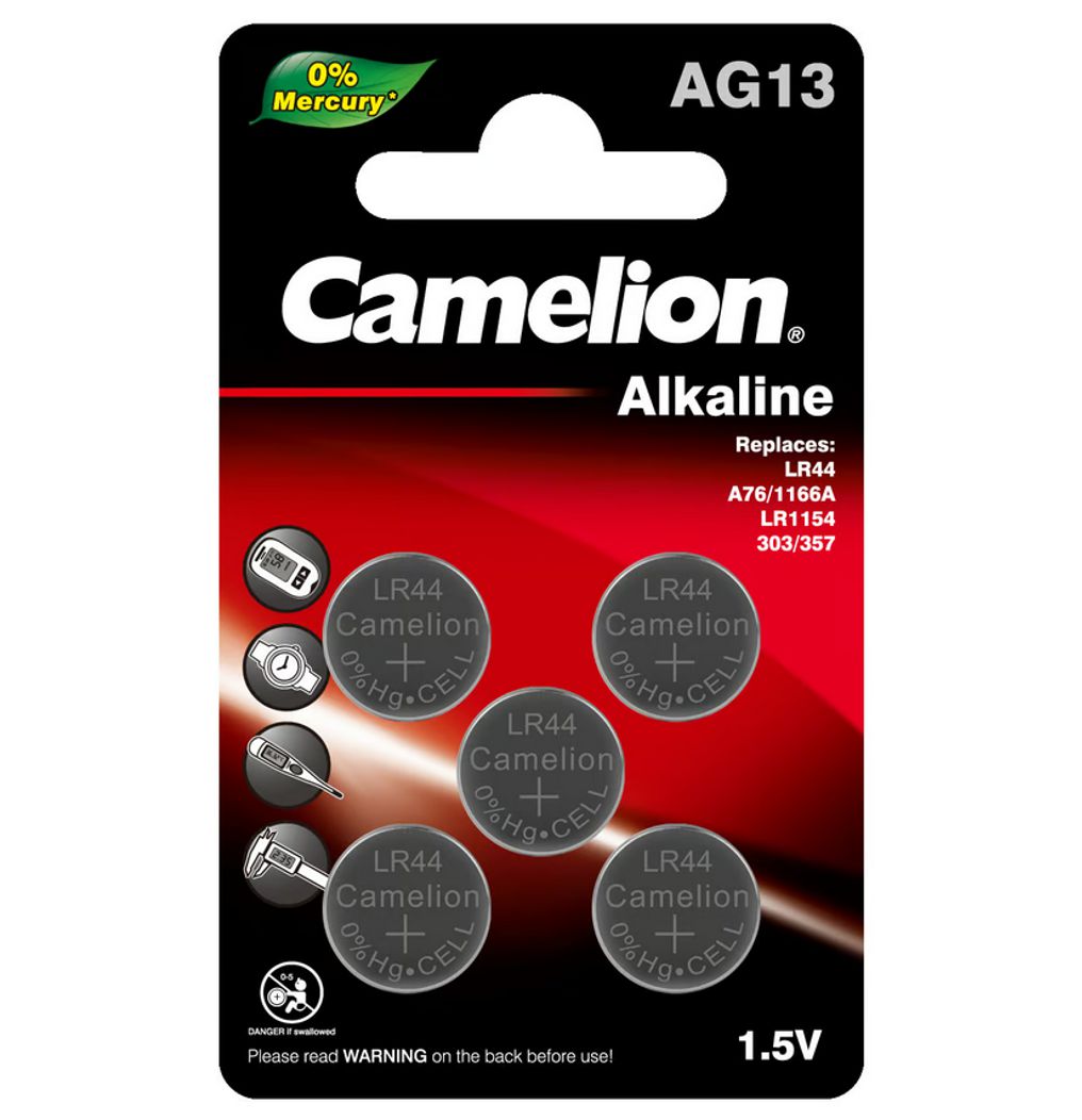 Camelion Alkaline Watch Battery (5pk)