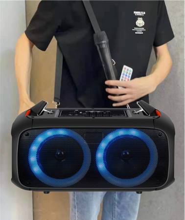 SUNFLASH BLUETOOTH SPEAKER WITH RGB LED LIGHT/SHOLDER STRAP SF-787