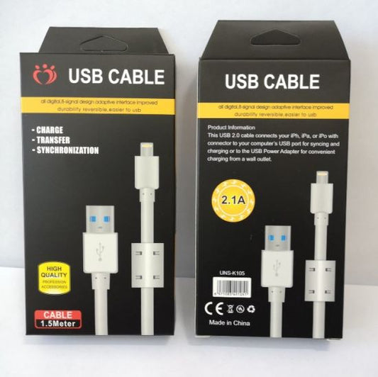 1.5m Anti-Interference Cable Od 4.5 Charging Data Cable for Apple Mobile Phone